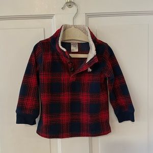 Plaid Pullover